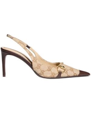 Gucci Donna Slingback Pump - Metallic