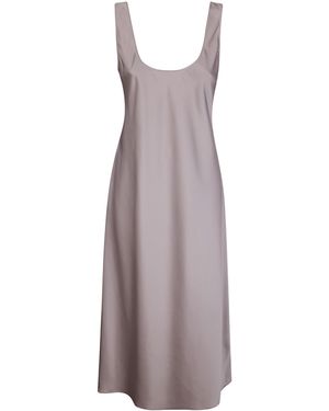 Calvin Klein Sleeveless Midi Dress - Purple