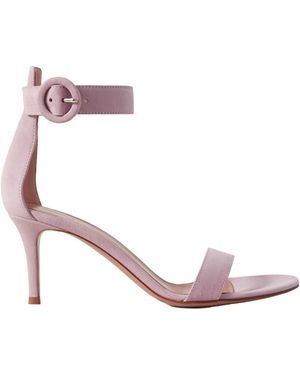 Gianvito Rossi Open-Toed High-Heeled Sandals - Pink