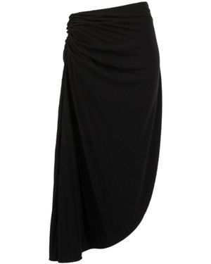Twinset Asymmetrical Hem Skirt - Black