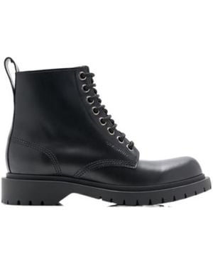 Givenchy Lace-Up Boots - Black