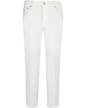 Pt Pantaloni Pt Torino Straight-Leg Jeans - White