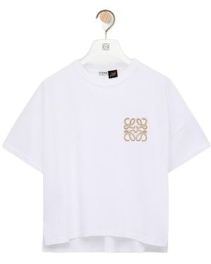 Loewe Boxy Fit T-Shirt Paula's Ibiza - White
