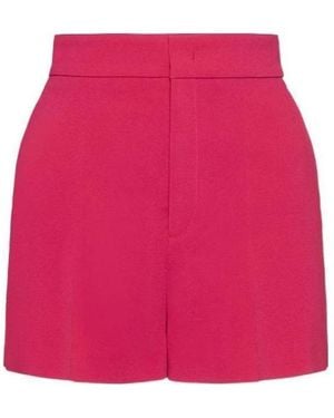 RED Valentino Logo Shorts - Pink