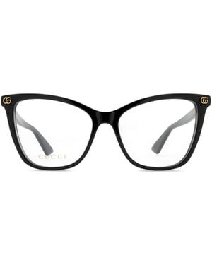 Gucci Eyewear Gg1817O Cat-Eye Glasses And Frames - White