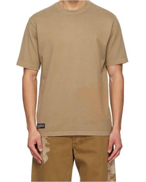 Song For The Mute Crew Neck T-Shirt - Natural