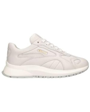 Bally Lacing Low-Cut Casual Shoes - Natural