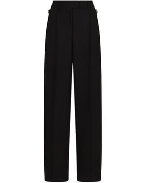 PT01 Pt Torino Virgin Wool Dress Trousers - Black