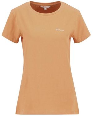 Barbour Saltford Logo T-Shirt - Natural