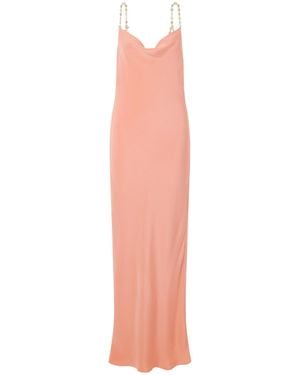 Cult Gaia Silky Maxi Dress - Pink