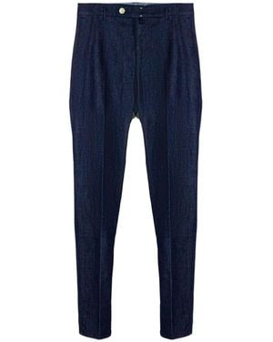 Incotex Jeans-Effect Slim Trousers - Blue