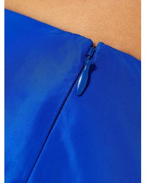 Cult Gaia Jori Slit Flared Maxi Skirt - Blue