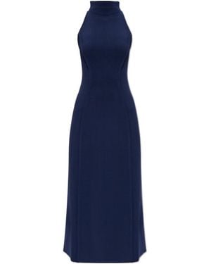 Cult Gaia Keller Halterneck Midi Dress - Blue