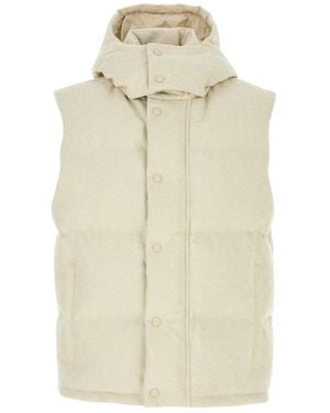 Gucci Sleeveless Down Jacket - White