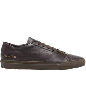 Common Projects Round-Toe Trainers - Brown
