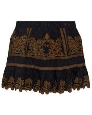 AllSaints Katya Skirt - Black