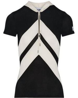 Jean Paul Gaultier The Chevrons T-Shirt - Black