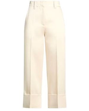 Brunello Cucinelli Solidcolor Straightleg Pants - White