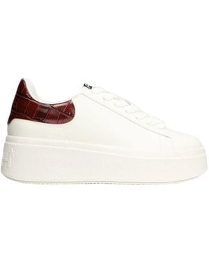 Ash Lace-Up Trainers - Natural