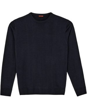 Barena Crew Neck Long Sleeve Jumper - Blue