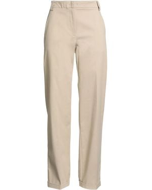 MAX&Co. Straight-Leg Trousers - Natural