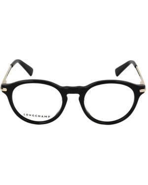 Longchamp Oval Frame Glasses - White