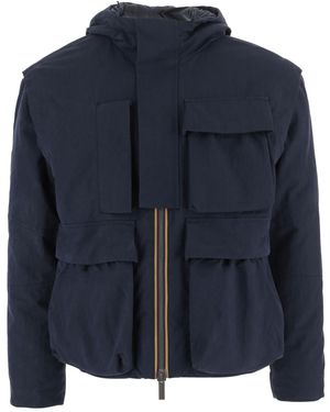 K-Way Guillermo Urban Short Jacket - Blue