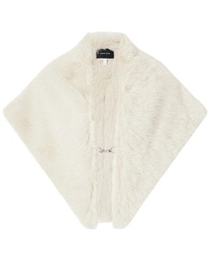Simone Rocha Plush Scarf - White