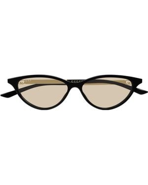 Gucci Cat-Eye Sunglasses - White