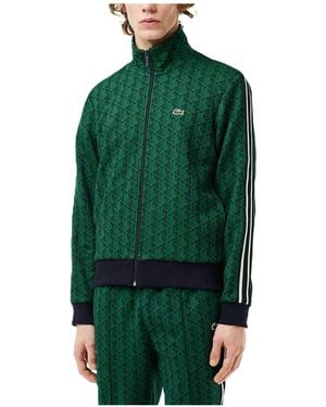 Lacoste Printed Sports Jacket - Green