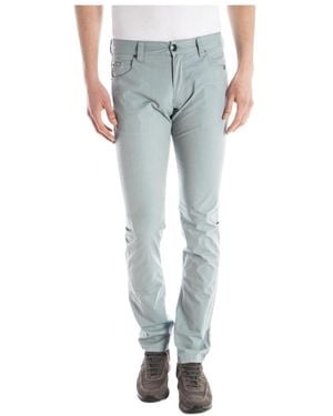 Armani Collezioni Logo Jeans - Blue