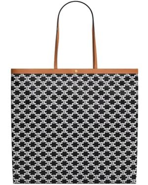 Celine Large Flat Shopper - Black