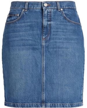 Dolce & Gabbana Denim Skirts - Blue