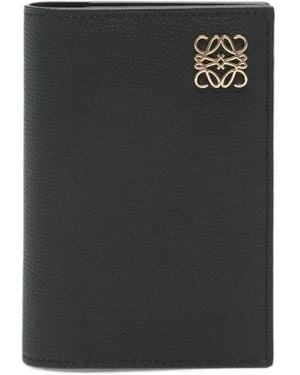 Loewe Bi-Fold Passport Holder - Black