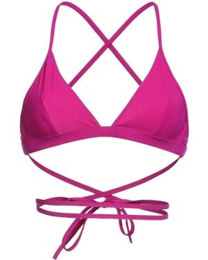 Isabel Marant Triangle Bikini Top - Pink