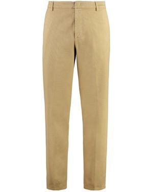 Dondup James Cotton Slacks - Natural