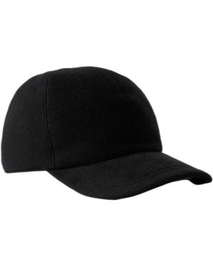 Gabriela Hearst Zed Cashmere Baseball Cap - Black