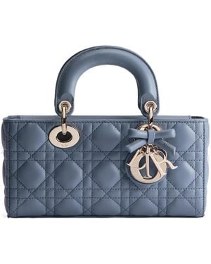Dior Cannage Shoulder Bag - Blue