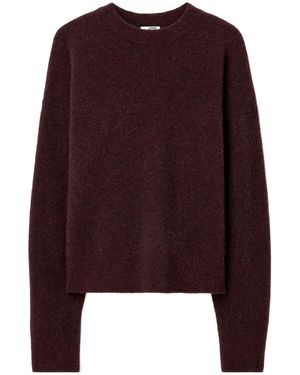 Filippa K Wool Yak Crewneck Jumper - Purple
