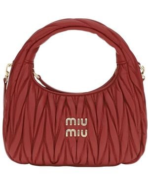 Miu Miu Zippered Shoulder Bag