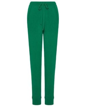 Valentino Drawstring Wool Pants - Green