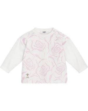 Dior Baby Long-Sleeved T-Shirt - White