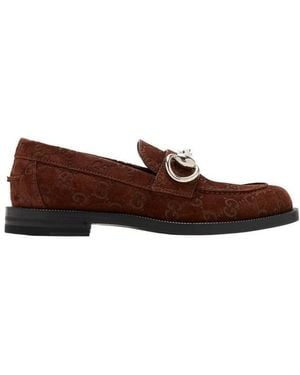 Gucci Boulevard Loafers - Brown