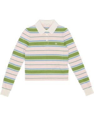 Celine Polo Jumper - Green