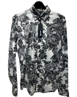 Just Cavalli Pattern Printed Long-Sleeved Shirt - Multicolour