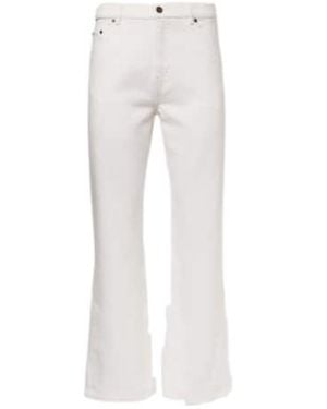 Gabriela Hearst Rey Straight Jeans - White
