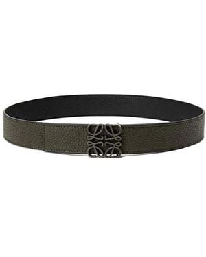 Loewe Double-Sided Anagram Belt - White