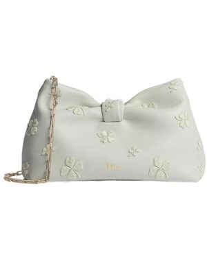 Dior Small Bow Bag - Gray