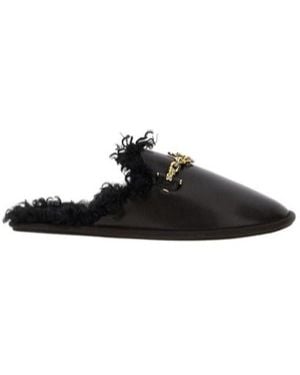Stella McCartney Ryder Backless Slip-On Shoes - Black