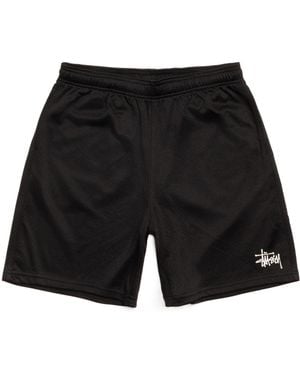 Stussy Elastic Waist Shorts - Black